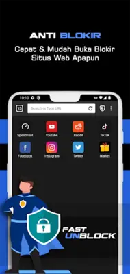 Browser Anti Blokir android App screenshot 3